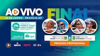 FINAL: SOPHIA CHOW/ VITORIA MARCHEZINI X PATRICIA DIAZ/ RAFAELLA MIILLER- ITF SAND SERIES BRASÍLIA