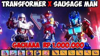 HABISKAN JUTAAN ?! GACHAA SKIN COLABORATION TRANSFORMER X SAUSAGE MAN #sausageman #mrkong