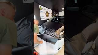 It doesn’t always work perfectly  #tesla #teslawrap #vinylwrap
