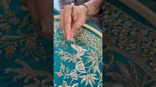 Lehenga Making Process || Mid Green Color Hand work Designer Lehenga #lehenga #lehengacholi