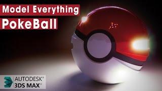 Model Everything - Pokeball 3ds Max