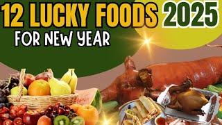 LUCKY FOODS for New Year 2025 at ang Swerteng DALA ng nga HANDA na ito. #PampaswerteSaNewYear