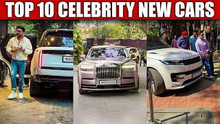 Top 10 Indian Celebrity Who Bought New Cars 2025