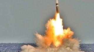 Royal Navy Test Launches Trident II Nuclear SLBM [HD]