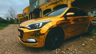 GOLD KROM  HYUNDAI I20 EKVATOR ARAÇ KAPLAMA ANTALYA