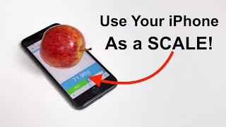 How To Use Your iPhone As a SCALE!