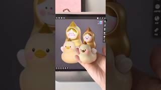 노마드드스컬프 nomadsculpt : 아이패드로 3d 모델링하기!에서부터 아트토이까지 안심팩토리