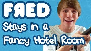 Fred Stays in a Fancy Hotel Room