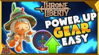 Throne And Liberty How To Level Up Weapons And Armor - Upgrading & Transfer Gear Power Guide