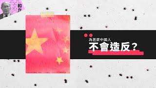 【國是縱橫】為甚麼中國人不會造反？