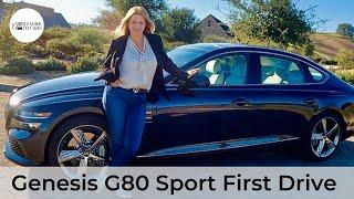 Genesis G80 Sport First Drive: Euro Luxury Performance Sedans, Look Out! Genesis is Here to Compete