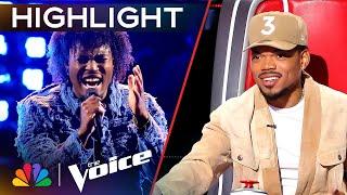 RLETTO Gives an UNDENIABLY STRONG and SOULFUL Performance of "STAY" | The Voice Knockouts | NBC