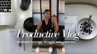 Vlog: New Morning Routine, Temu Home Decor, 75 Hard Challenge, Deleting IG, Wellness Era