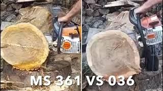 Stihl 361 vs Stihl 036 | 60cc Face-Off!