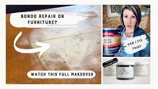 Bondo on Furniture? | Watch This Full Furniture Makeover