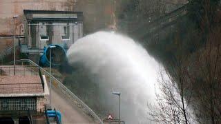 Alerta por lluvia en Madrid: embalses abiertos y cauces desbordados en puntos de la sierra