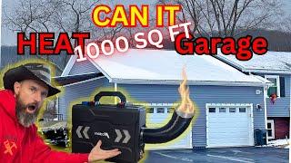 "Can an 8KW Diesel Heater Heat a 1,000+ Sq Ft Garage? | Full 12-Hour Performance Test!"