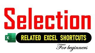 Excel Shortcuts for Quick Selection for Beginners | Prabas MS Office