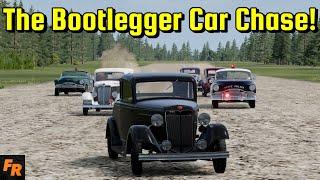 The Bootlegger Car Chase! - BeamNG Drive