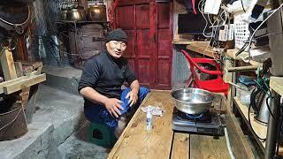 함백산 좀일찍 퇴근했슈 김치 수제비 저녁한끼 ᆢ