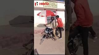 hf deluxe model test ride activity#Hero Model #Hero motocorp