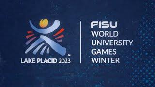 Torch Lighting in Torino, Italy - Lake Placid 2023 FISU World University Games