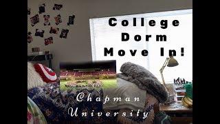 CHAPMAN MOVE IN AND ORIENTATION VLOG | 2017