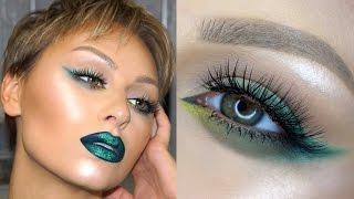 St Patrick's Day Makeup 2017 - Smokey Wing Tutorial | Alexandra Anele