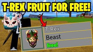 GLITCH to Get T-REX FRUIT In BLOX FRUITS For FREE!