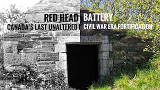 Canada’s Last Unaltered Civil War Era Fortification | Red Head Battery (1863), Saint John, NB