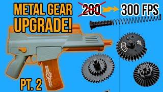 How To UPGRADE SPLATRBALL GEL BLASTER to Metal Gears & Strong Spring PART 2 | SRB400 SRB1200 Gearbox