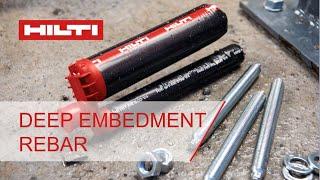 HOW -TO Deep Embedment Rebar Hilti RE 500 V4