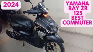 2024 Yamaha Ray ZR Hybrid | Segment Best Commuter Scooter Detailed Features Price@caarnavtech