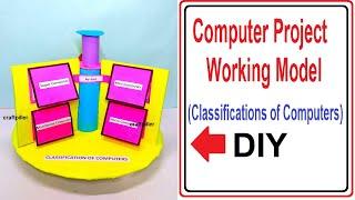 computer project working model - classifications of computers exhibition project | craftpiller