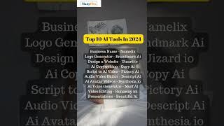 Top 10 Ai tools in 2024 #shorts