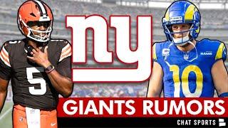 Jameis Winston WANTS To Be A Giant + Cooper Kupp Trade? | New York Giants Rumors, News