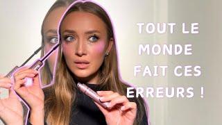 TOP 5 ERREURS DANS LE MAQUILLAGE | Comment les corriger ?