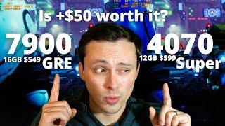 7900 GRE vs 4070 Super: The Ultimate Comparison!!!