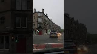 HOPEDAWG Driving through Edinburgh