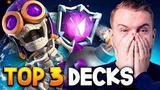 TOP 3 DECKS FROM THE BEST PLAYERS IN THE WORLD - Clash Royale (November 2024)