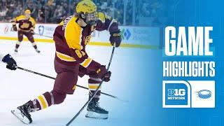 Minnesota at Wisconsin | Highlights | Big Ten Hockey | 11/9/2024