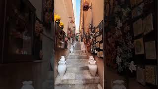 { TAORMINA ITALY } - { TAORMINA SICILY } #shorts#sicilia#italy#viral