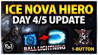 [PoE 3.24] Kitava's Ice Nova of Frostbolt 1-Button SWAP & Defensive Rework Day 4/5 Update