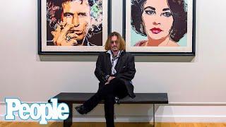 Johnny Depp Makes Over $3.6 Million After Debut Art Collection Sells Out in Hours | PEOPLE