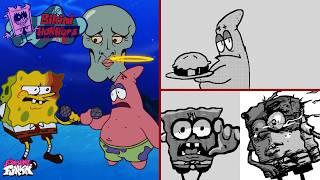 FNF: Spongebob-TwiddleFinger // BIKINI HORRORS // Song "BubbleTwister" █ Friday Night Funkin' █