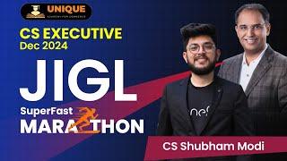 JIGL SUPERFAST MARATHON | DEC 2024 | CS EXECUTIVE | CS SHUBHAM MODI