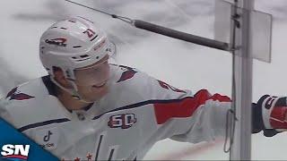 Alexander Ovechkin Passes Up Empty Net Chance To Help Aliaksei Protas Complete First Hat Trick