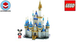 The small one! Lego 40478 Mini Disney Castle - Lego Speed Build Review