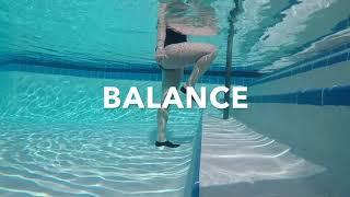 Water Exercises. Balance Challenge - Standing on One Leg