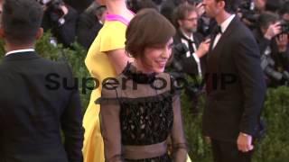 Alexa Chung at 'PUNK: Chaos To Couture' Costume Institut...